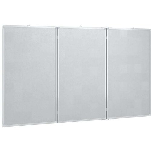  Magnetna bijela ploča sklopiva 150 x 80 x 1 7 cm aluminijska Slike