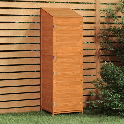 The Living Store Vrtna lopa rjava 55x52x174,5 cm trden les jelke - Vrtna Lopa, (21468473) Cene