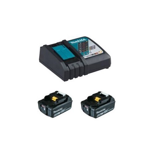 Makita set baterija 6 bl 1860b 2kom + dc18rc m Cene