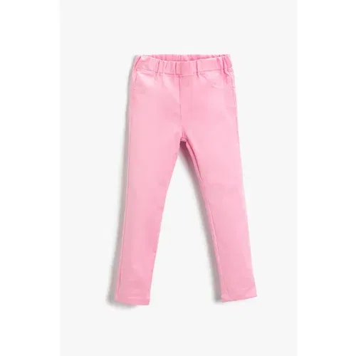Koton Girls Pink Jeans