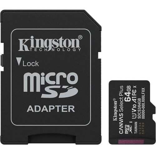  Micro SD card Kingston 64 GB SDCS3/64GB... Slike