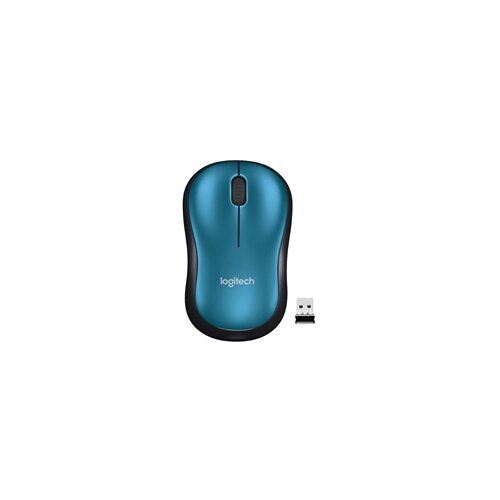 Logitech - Mi&scaron; M185, plavi, bežični, mini Cijene