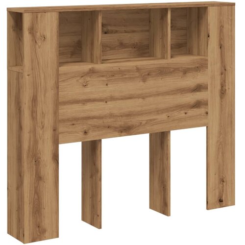 Maison Chic Vzglavna omarica - Nočna omarica - Posteljna omarica artisan les 120x19x104,5 cm inženirski les, (21710001) Cene