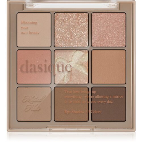 Dasique Eye Shadow Pallete paleta sjenila za oči nijansa 24 Muted Nuts 7 g Cijene