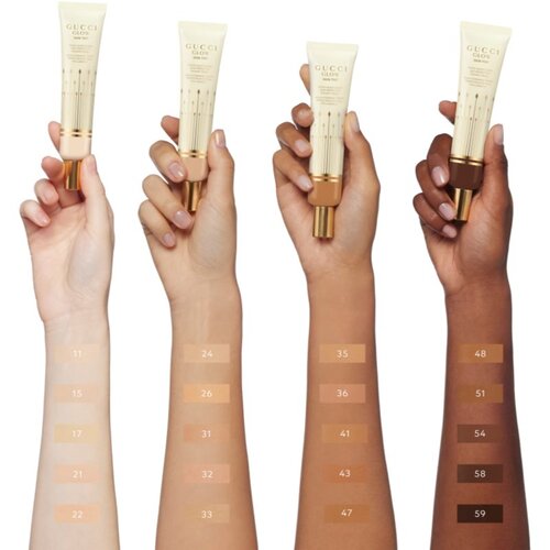 Gucci Beauty Glow Skin Tint Moisturizer vlažilna tonirana krema odtenek 54 40 ml Slike