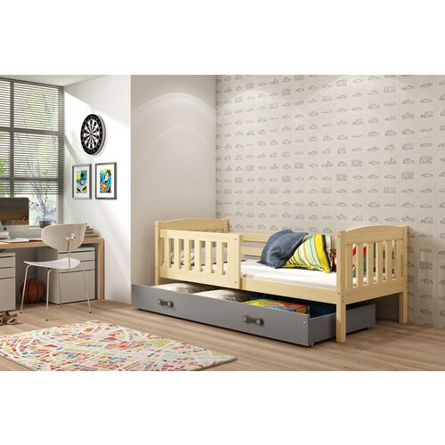 BestBed OTRO�KA POSTELJA KUBUS 190X80 - BOR-Grafit Cene