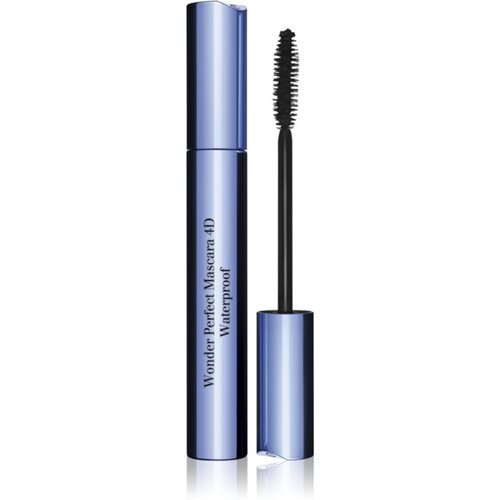 Clarins Wonder Perfect Mascara 4D Waterproof vodoodporna maskara za privihanje in ločevanje trepalnic 01 - Perfect Black 8 ml Cene