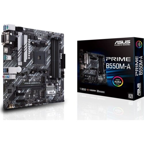 Asus PRIME B550M-A AMD B550 Priključnice AM4 Mikro ATX Cijene