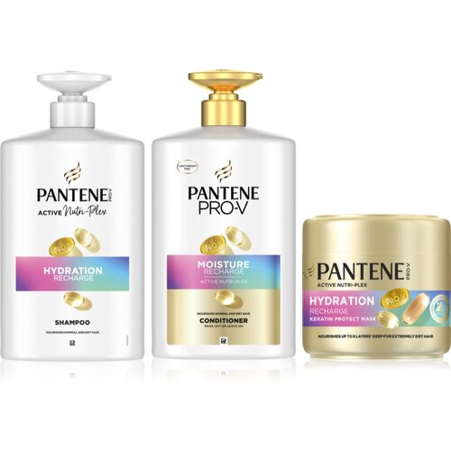 Pantene Pro-V Active Nutri Plex Hydration Recharge set za jačanje kose Slike