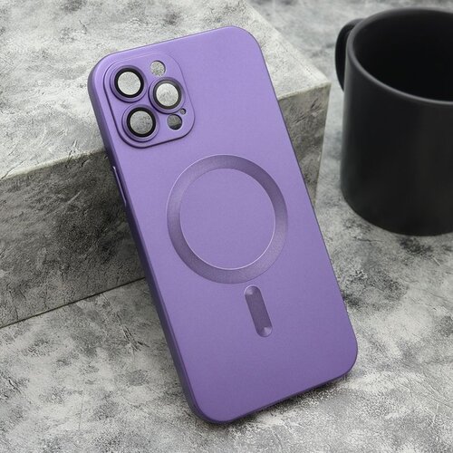  Maska elegant magsafe za iphone 12 pro max/ ljubičasta Slike