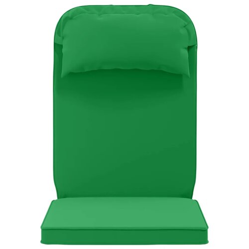  Jastuk za sunčanje 100% poliester Zelena 55 x 124 x 5 cm - Zelena Poliester Cijene