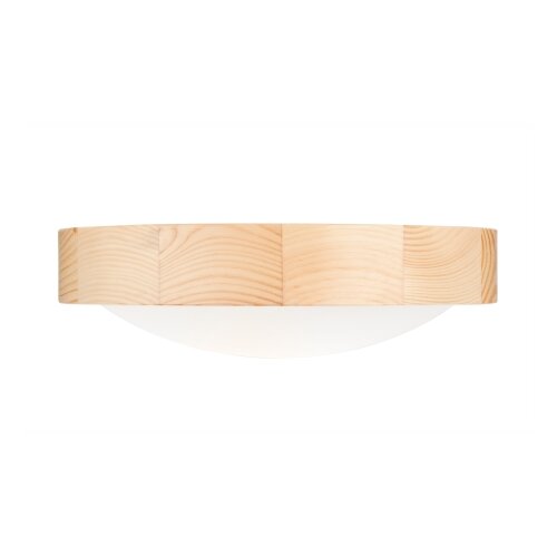  stropna svetiljka natural slim 1xE27/60W/230V prečnik 27 cm borovina Slike