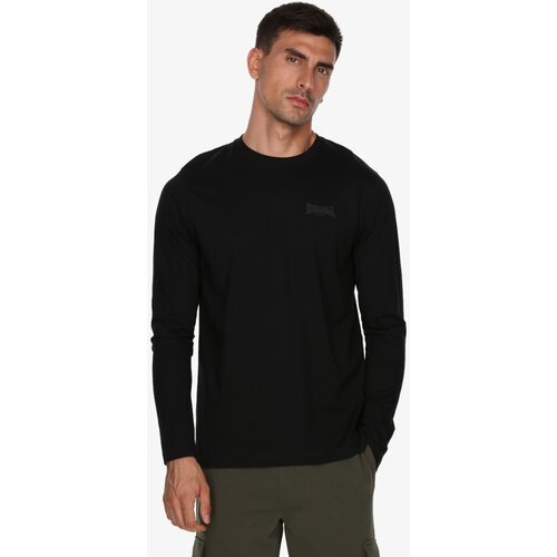 Lonsdale muški duks black long t-shirt Cene