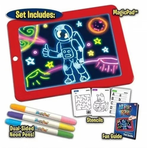 R2 magična led tablica za otroke - magic pad 3D