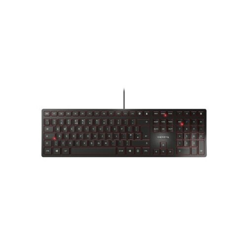 Cherry KC 6000 Slim USB QWERTZ Black Slike