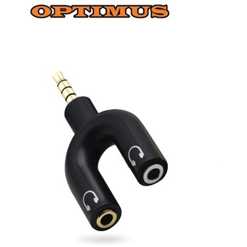 Optimus audio kabel (5m, 3.5mm muški na 2x rca muški, crni) Cene