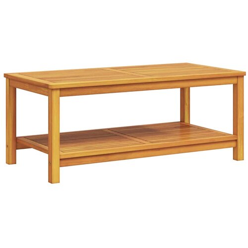  Bocni stol Prirodna nafta 110 x 55 x 45 cm Čvrsto drvo akacije Slike