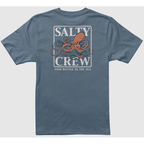 Salty Crew Ink Slinger Kids T-shirt slate Cene
