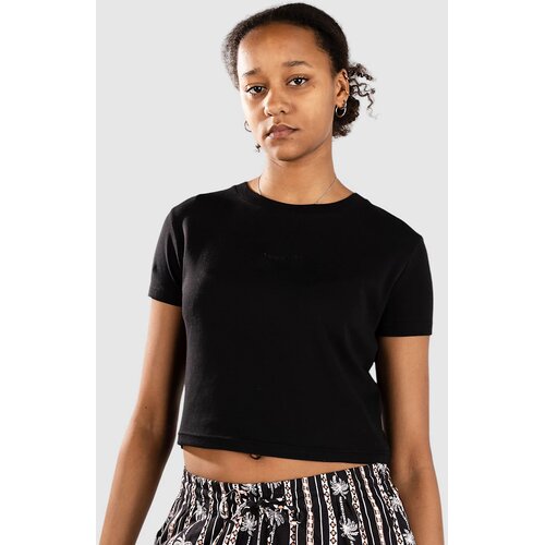 Volcom stone Tight Crop T-shirt black Cene