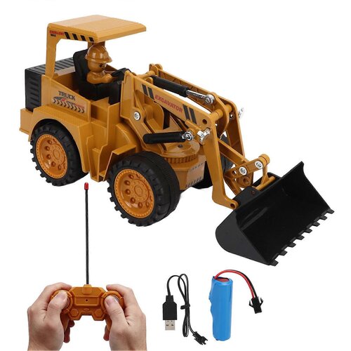 INORCO Gradbeni tovornjak Igrača 1:18 simuliran brezžični daljinski upravljalnik Električni bager Tovornjak Igrača za otroke, (22095947) Cene