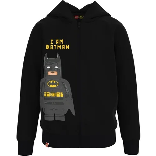 LEGO&reg; kidswear CARDIGAN W. HOOD Majica za dječake, crna, veličina