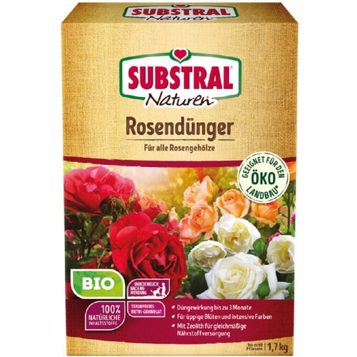 Substral naturen gnojivo za ruže bio (1,7 kg, sadržaj je dovoljan za: 68 biljaka) Slike
