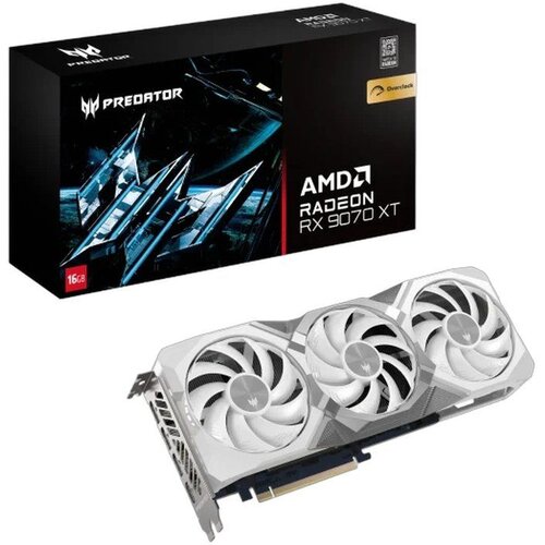 Acer grafička kartica amd radeon rx 9070 xt 16GB GDDR6 256bit predator white edition oc Cene