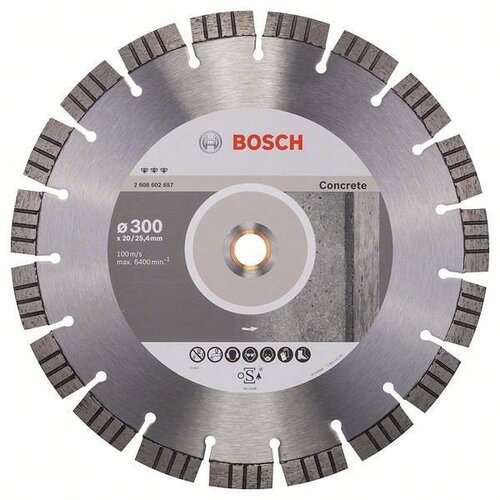 Bosch Dijamantska rezna ploča Best for Concrete 300mm Cene