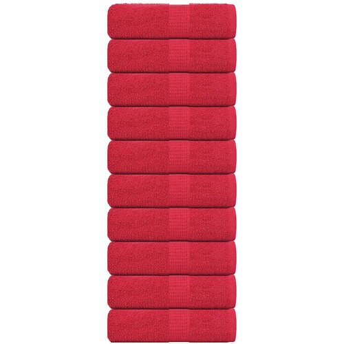 vidaXL Brisače za goste FROGN 10 kosov rdeče 30x50 cm 360 g/m&sup2;, (5000307689) Cene