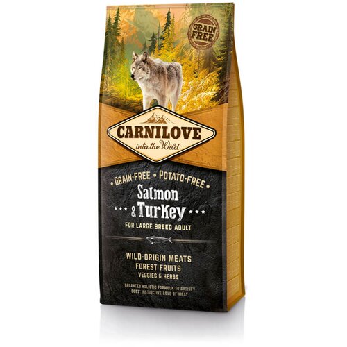 Carnilove dog adult large - losos &amp;amp; puran 12 kg Slike
