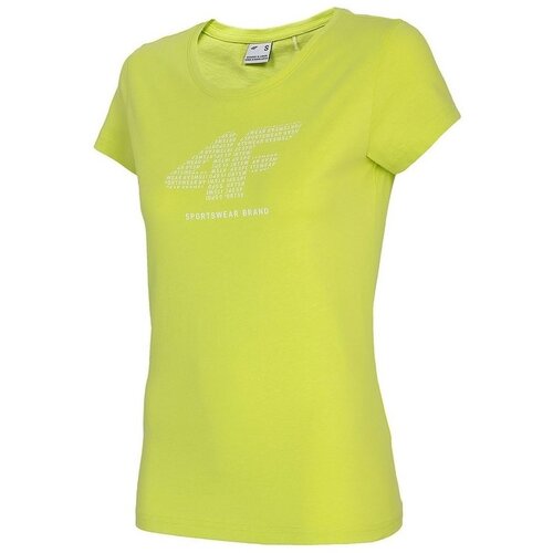 4f Majice s kratkimi rokavi TSD011 Rumena Slike