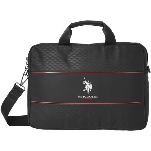 Oem U.S Polo, 15'' Laptop Bag Middle Stripe Model, Črna, (5000220336) Cene
