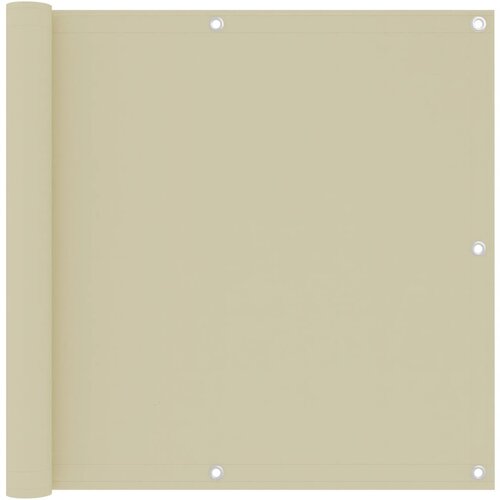vidaXL Balkonsko platno krem 90x300 cm oksford blago, (20609827) Cene