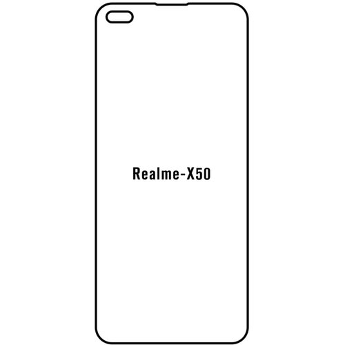 Realme X50 hydrogel za&amp;scaron;titna folija Slike