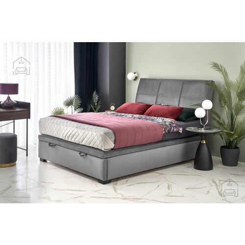 Xtra furniture Postelja Continental 2 - 160x200 cm - siva/Monolith 85, (20932038) Cene