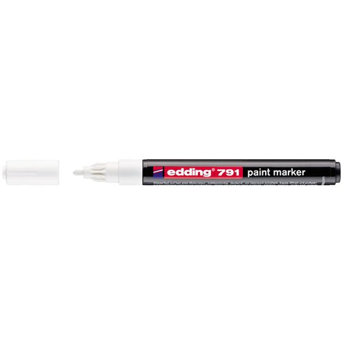 Edding paint marker E-791 1-2mm bela (12PM791A) Cene