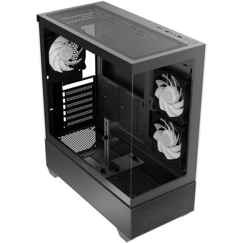 Spire Gaming Case U30 3xRGBTempered Glass, VGA: 400mmCpu Cooler: 165mm, Reverse intake fan Cijene
