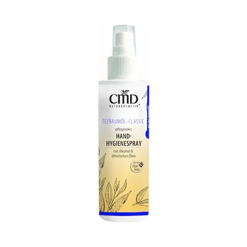 CMD Naturkosmetik negovalno razpršilo za higieno rok "olje čajevca" - 100 ml z brizgalno glavo