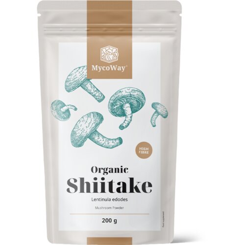 MycoWay Bio Shiitake v prahu - 200 g Cene