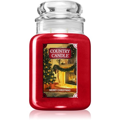 Country Candle Merry Christmas dišeča sveča 652 g Cene