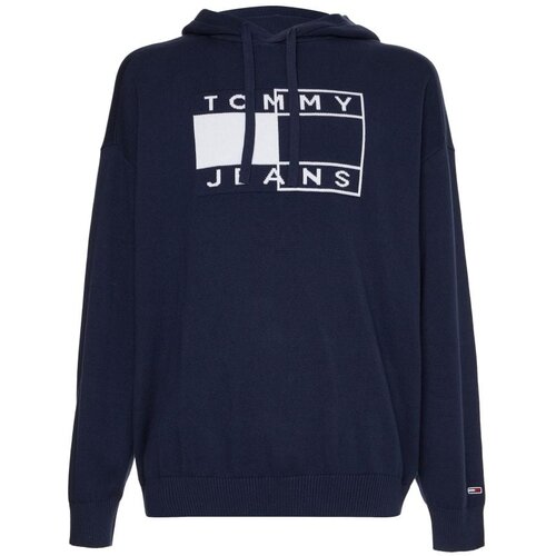 Tommy Hilfiger Jeans Tommy Jeans Sweatshirt - TJM TWISTED FLAG SWEATER blue Cene