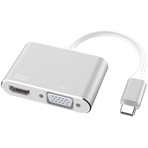  Adapter type c na hdmi + vga, Beli Cene