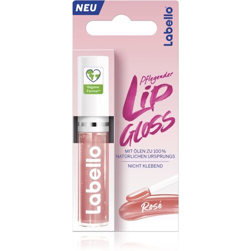 Labello Lip Gloss negovalno olje za ustnice odtenek Rosé 5.5 ml Cene