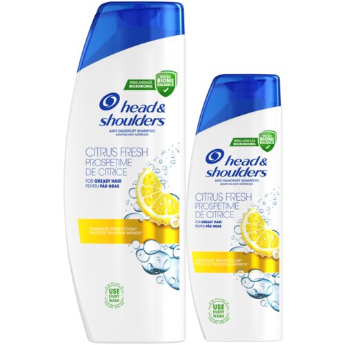Head & Shoulders šampon za kosu protiv peruti Citrus 625ml + 250ml Cene