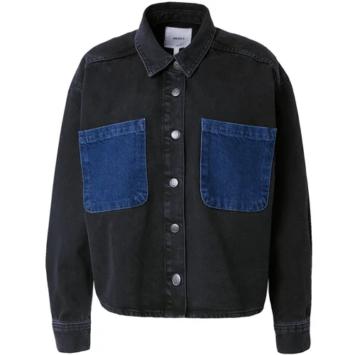 .OBJECT Prijelazna jakna 'BEATE' plavi traper / crna
