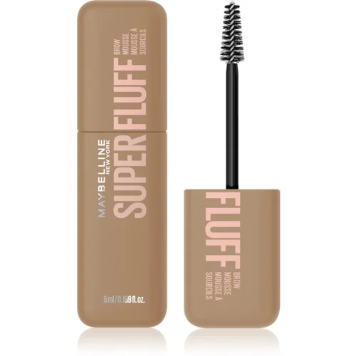 Maybelline Super Fluff Mousse gel za obrvi odtenek 250 Blonde 5 ml