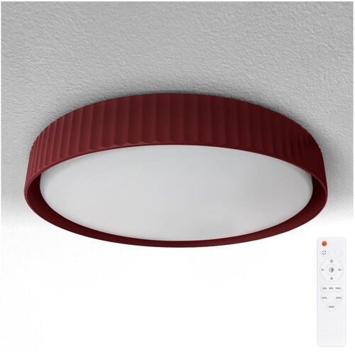  Brilagi-LED prigušiva stropna svetiljka LUCIA LED/60W/230V prečnik 59 cm crvena + daljinski upravljač Cene
