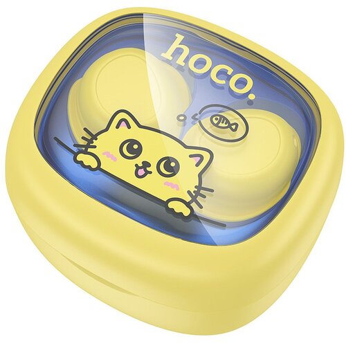 Hoco. Dječje slu&amp;scaron;alice bežične Hoco EW111 žute boje Slike