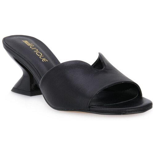 Miss Unique Sandali & Odprti čevlji UNIQUE PRETO SMOOTHIE Črna Cene