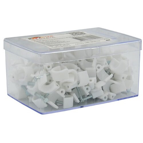 Mitea_Electric Obujmica sa ekserom 9mm za okrugle kablove (u PVC kutiji) PM-63 K Cene